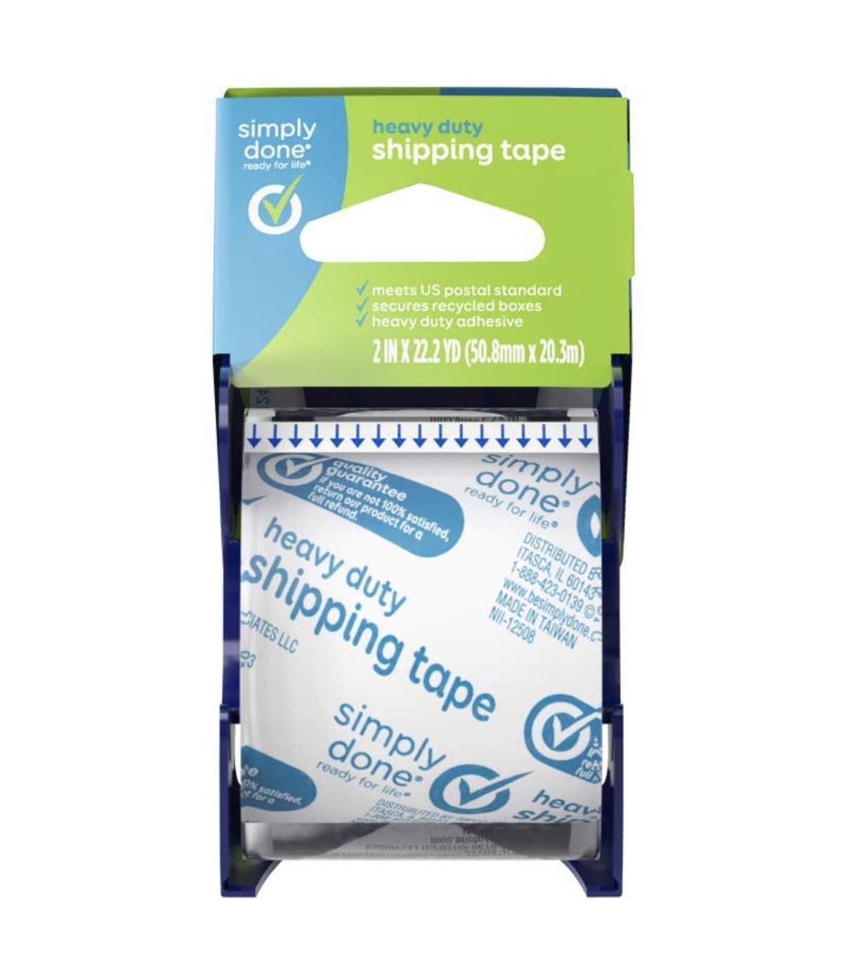 Simply Done Heavy Duty Shipping Tape 22.2 yards