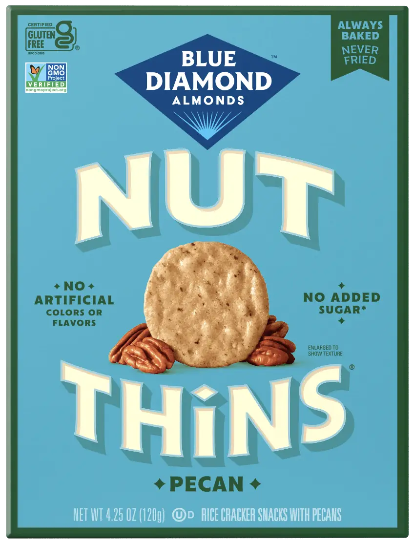 Blue Diamond Pecan Nut-Thins 4.25 oz