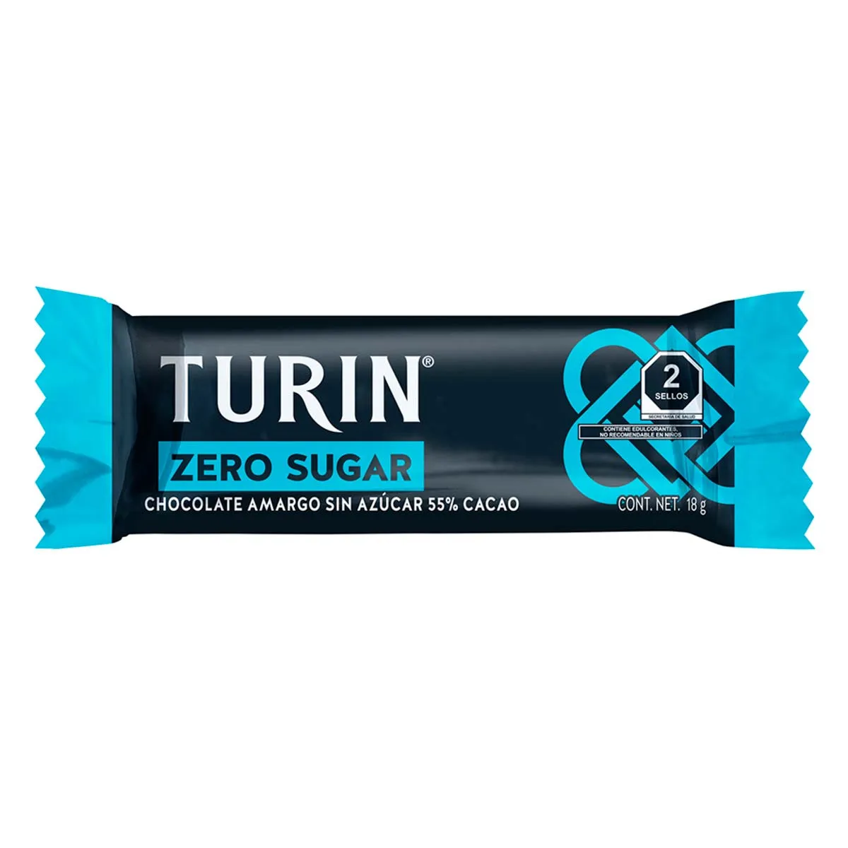 Turin Zero Sugar 55% Cocoa 0.56 oz