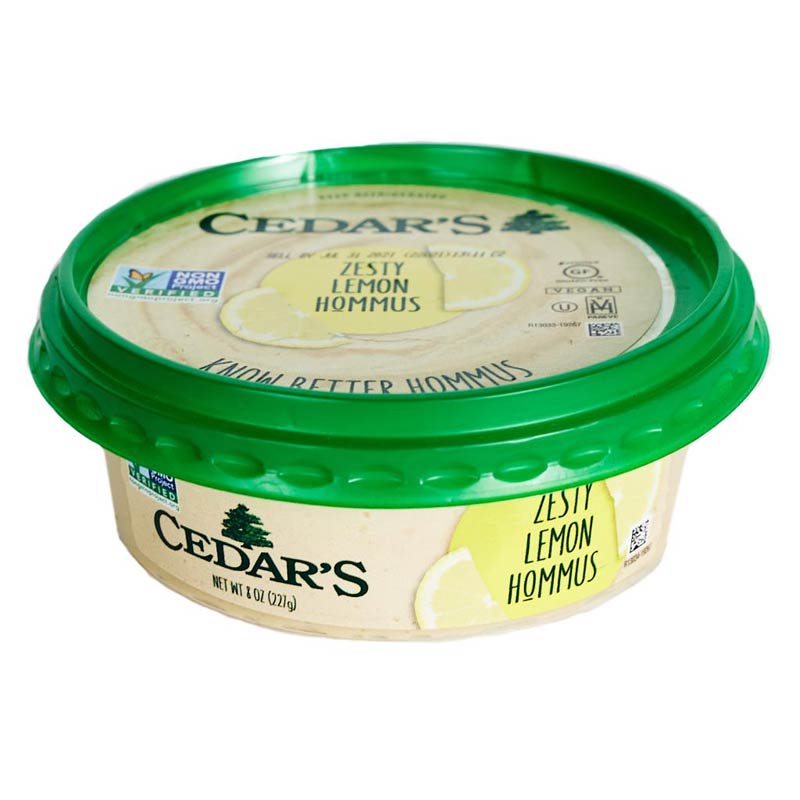 Cedar’s Zesty Lemon Hummus 8 oz