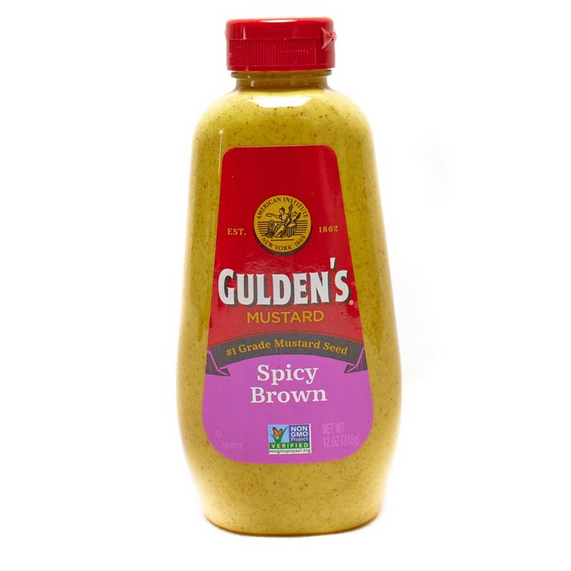 Gulden’s Spicy Brown Mustard 12 oz