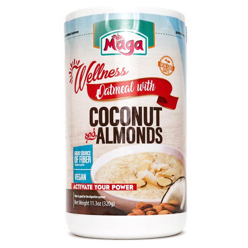 Maga Wellness Oatmeal with Almonds 11.3 oz