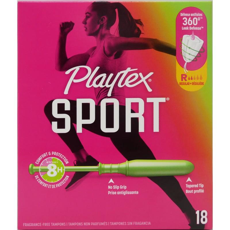 Playtex Tampons Sport Super Plus 18 ct