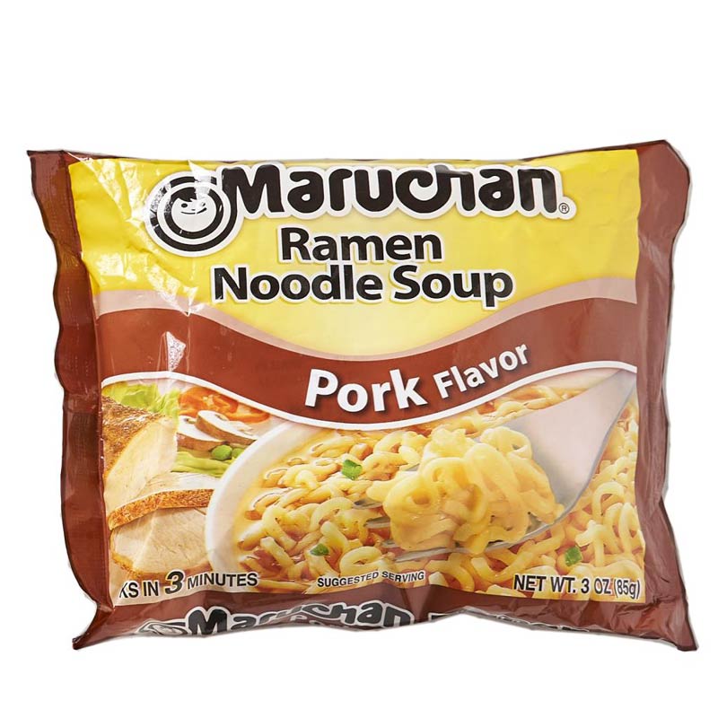 Maruchan Ramen Noodle Soup Pork 3 oz