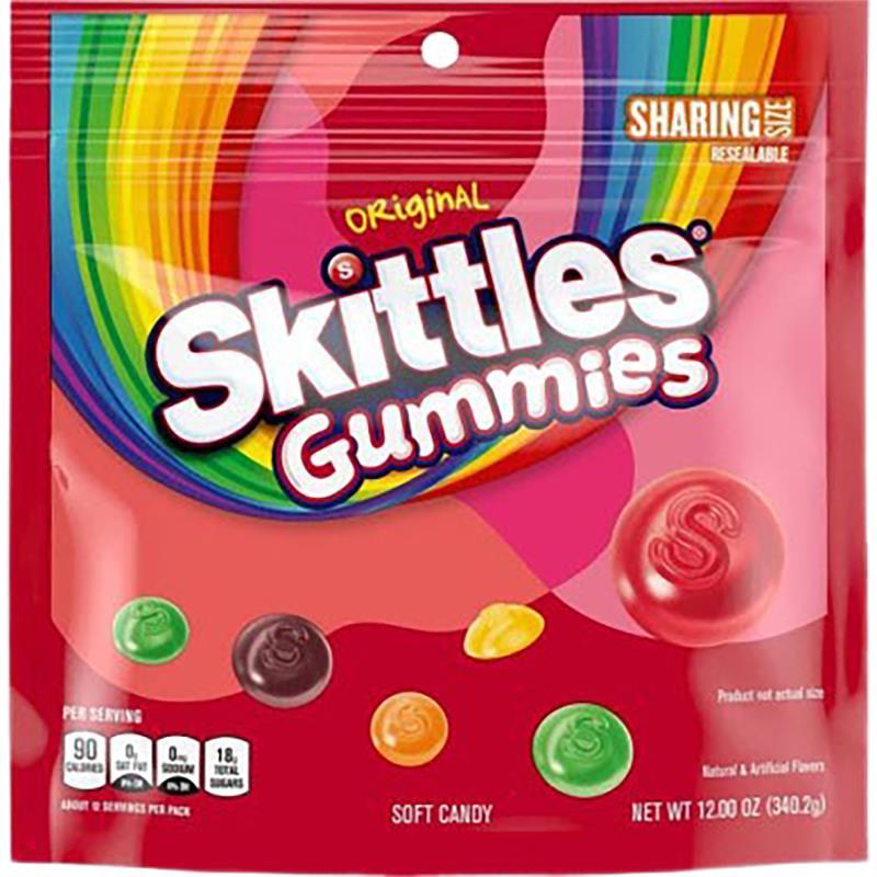 Skittles Original Gummies Sharing Size 12 oz 