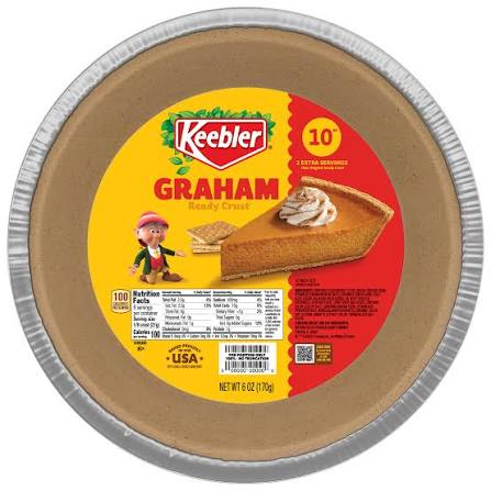 Keebler 9 inch Graham Cracker Pie Crust 1 ct
