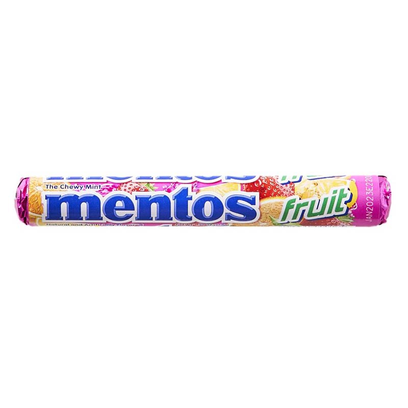 Mentos Chewy Mint Fruit Roll 1.32 oz