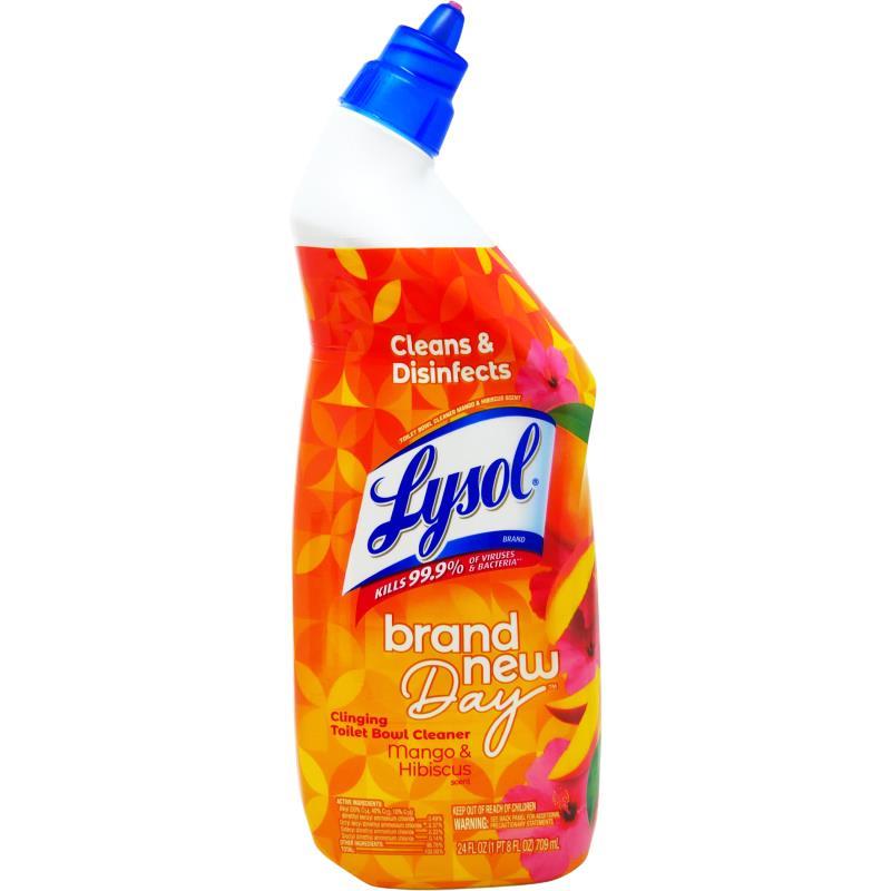 Lysol In-The-Bowl Toilet Bowl Cleaner Mango & Hibiscus Scent 2.82 oz