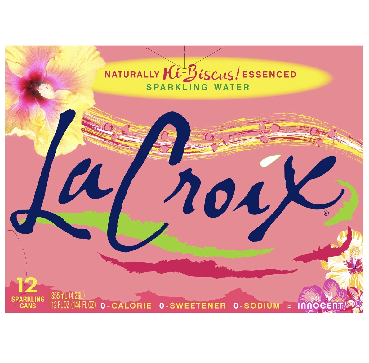 LaCroix Sparkling Water Hibiscus 12-12 oz