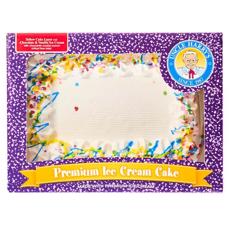 Uncle Harry’s Ice Cream Cake Chocolate & Vanilla 26 oz