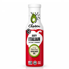 Chosen Zesty Italian Avocado Oil Dressing & Marinade 8 oz