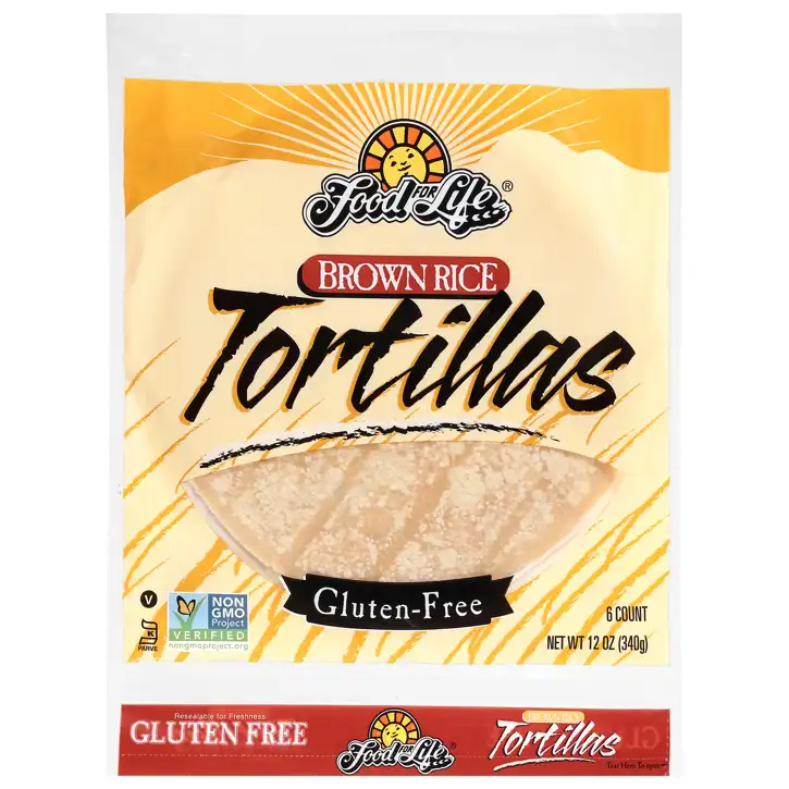Food for Life Brown Rice Tortillas 12 oz