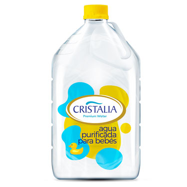 Cristalia Agua Purificada para Bebes 120 oz