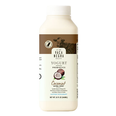 Vaca Negra Probiotics Yogurt Coconut 32 oz