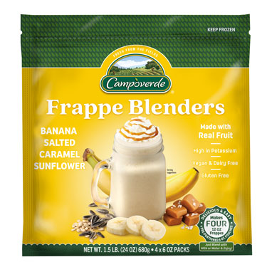 Campoverde Frappe Blenders Banana Salted Caramel 1.5 lbs
