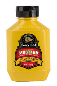 Boar's Head Lower Sodium Mustard 9 oz