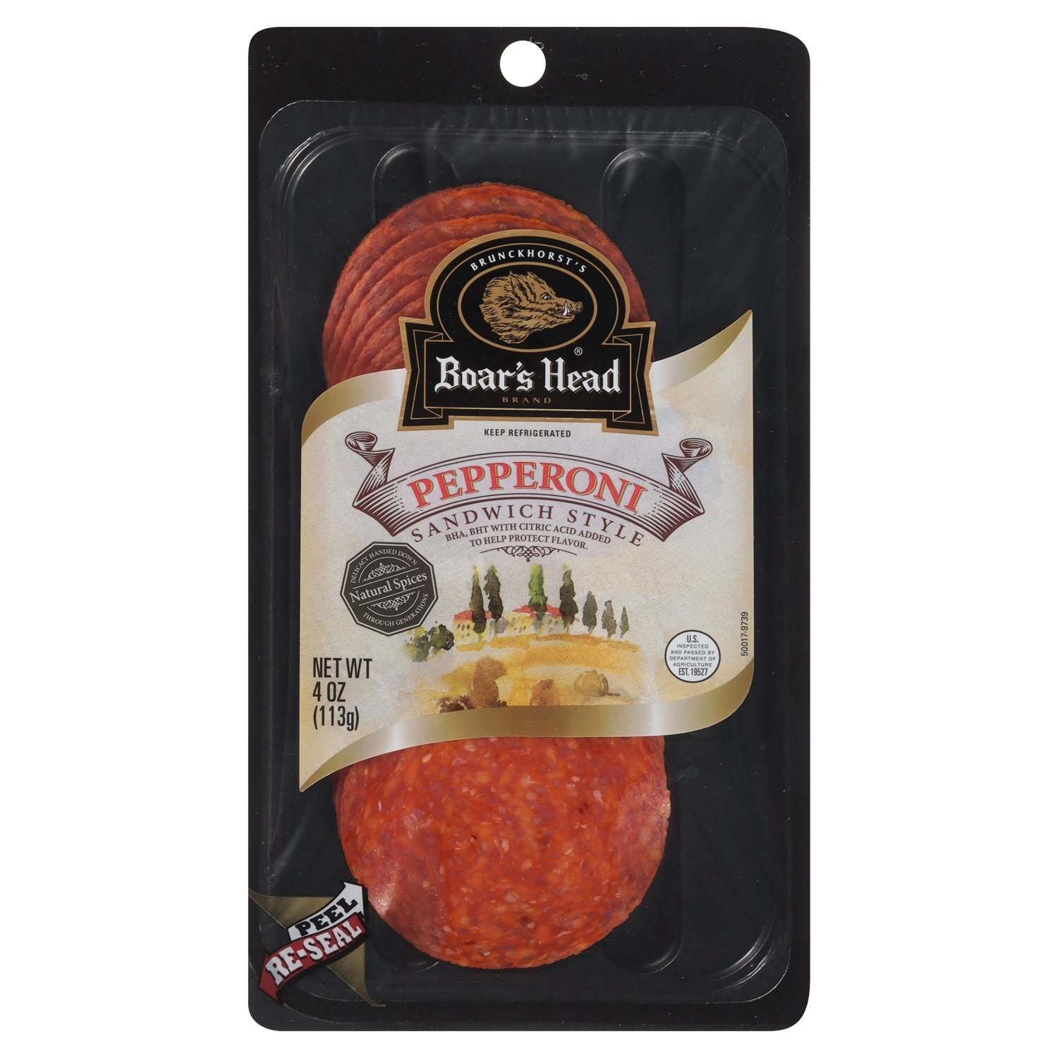 Boar's Head Sandwich-Style Pepperoni 4 oz
