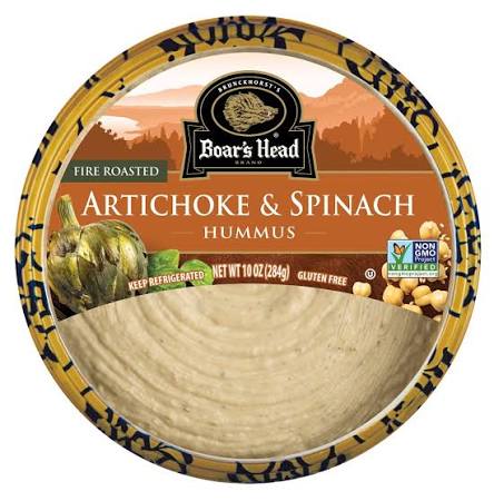 Boar's Head Artichoke & Spinach Hummus 10 oz