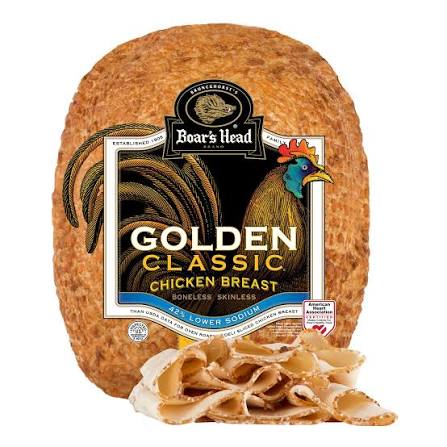 Boar's Head Golden Low Sodium Classic Chicken Breast STO 8 oz