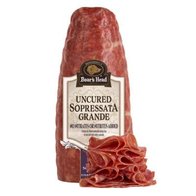 Boar's Head Uncured Sopressata Grande STO 8 oz