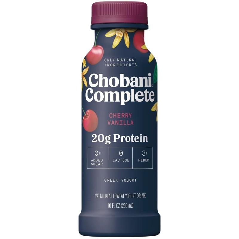 Chobani 20g Protein ZAS Cherry Vanilla Drinkable Yogurt 10 oz