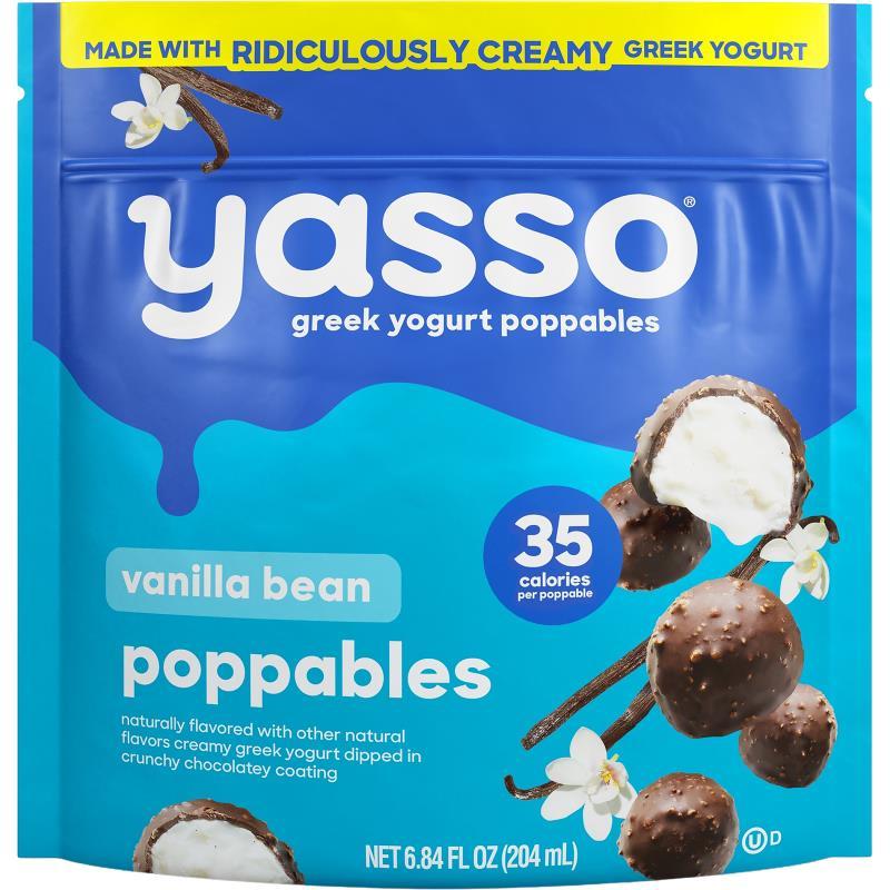 Yasso Vanilla Bean Frozen Greek Yogurt Poppables 6.84 oz