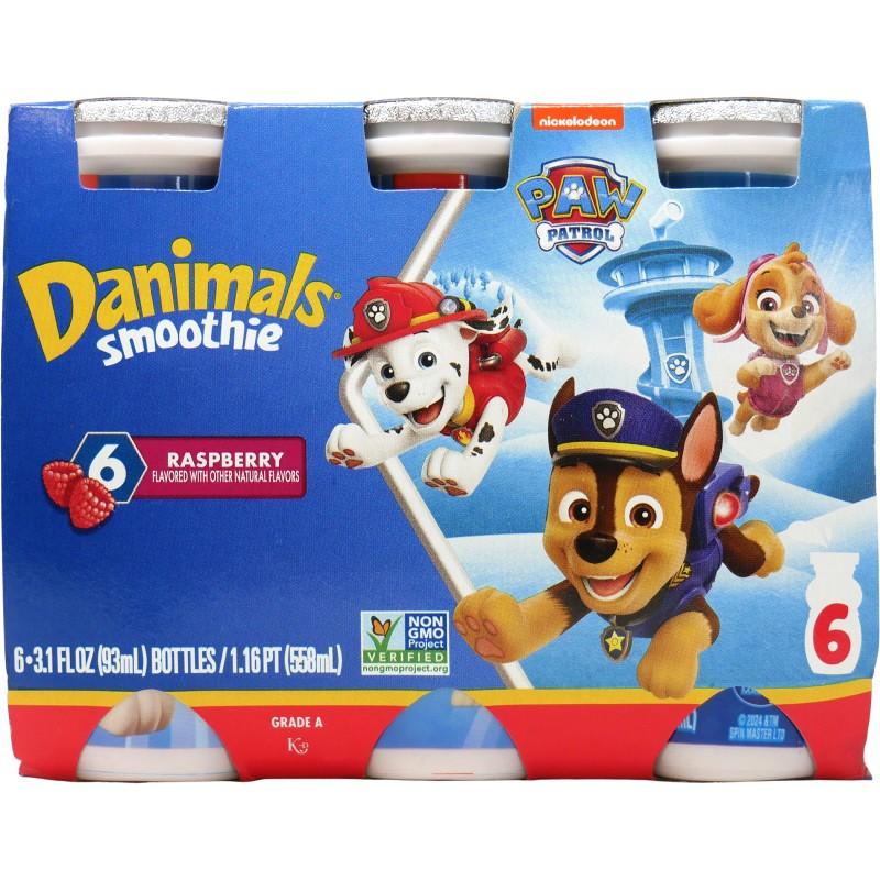 Danimals Smoothies Ruff-Ruff Raspberry 6-3.1 oz