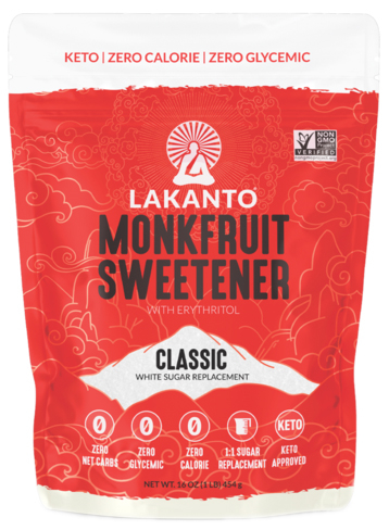 Lakanto Classic Monkfruit Sweetener 8.29 oz