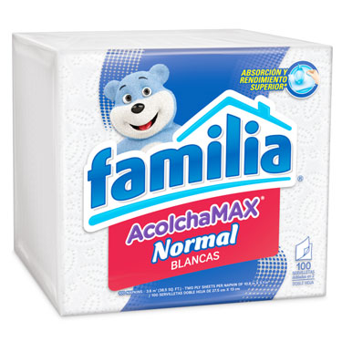 Familia Servilletas Acolchamax Normal 100 ct