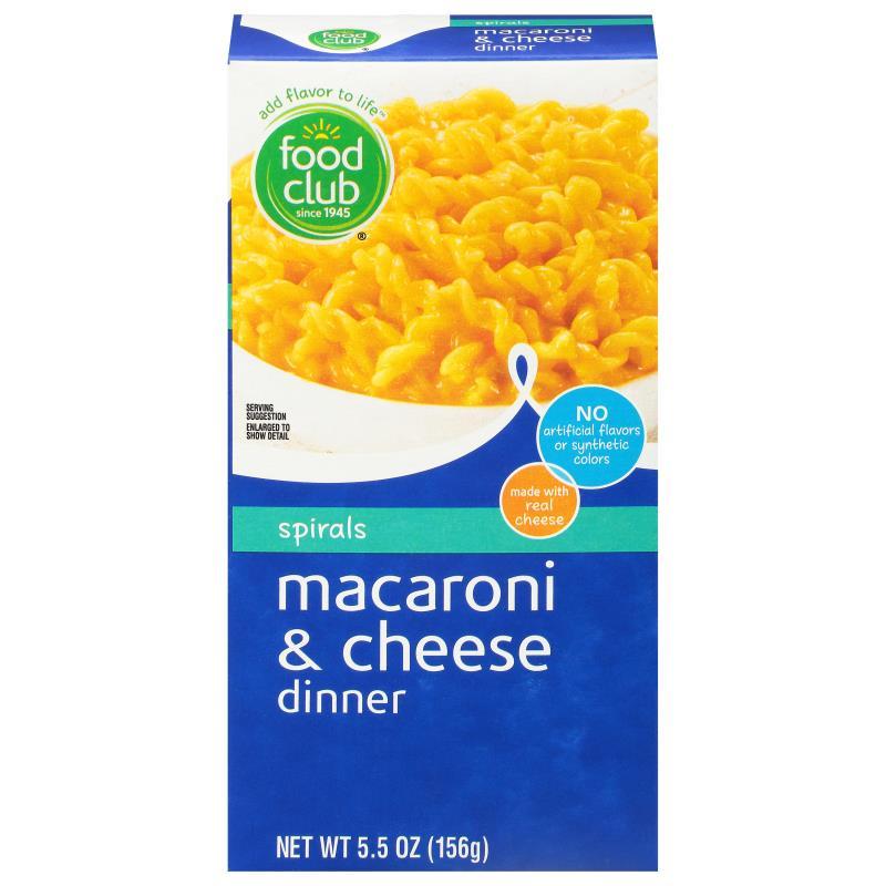 Kraft Macaroni & Cheese Spirals 5.5 oz