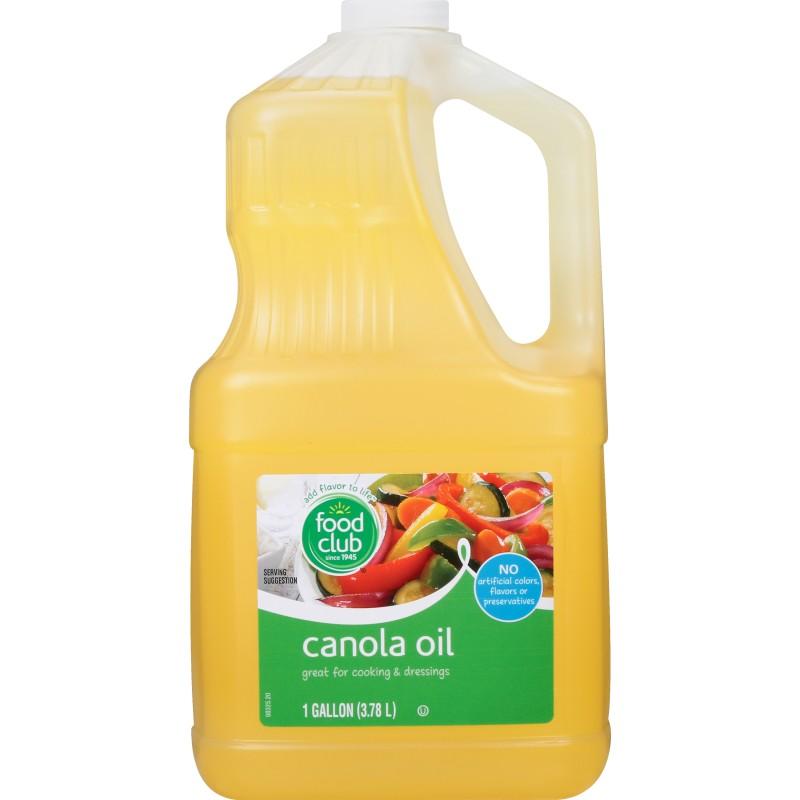 Food Club Canola Oil 128 oz