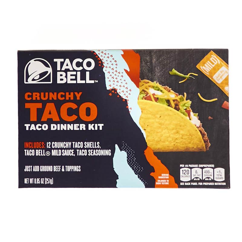 Taco Bell Crunchy Taco Dinner Kit 8.85 oz