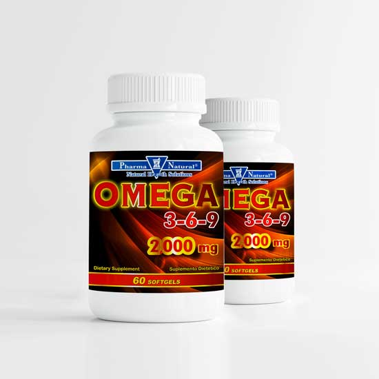 Pharma Natural Omega 3-6-9 (1 Individual Bottle) 60 ct