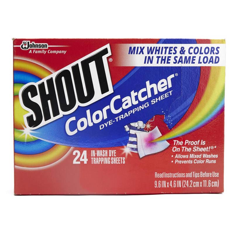 Shout Color Catcher In-Wash Dye Trapping Sheets 24 ct