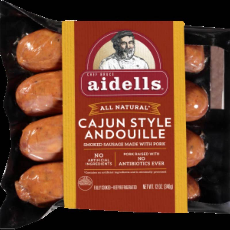 Aidells Cajun Style Andouille 12 oz