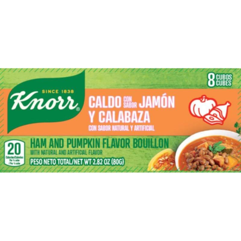 Knorr Caldo con Sabor a Calabaza y Jamón 6 ct