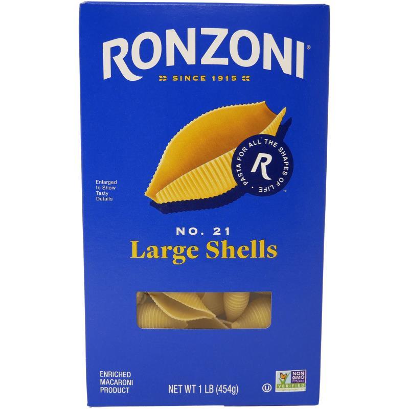 Ronzoni Large Shells No. 21 16 oz