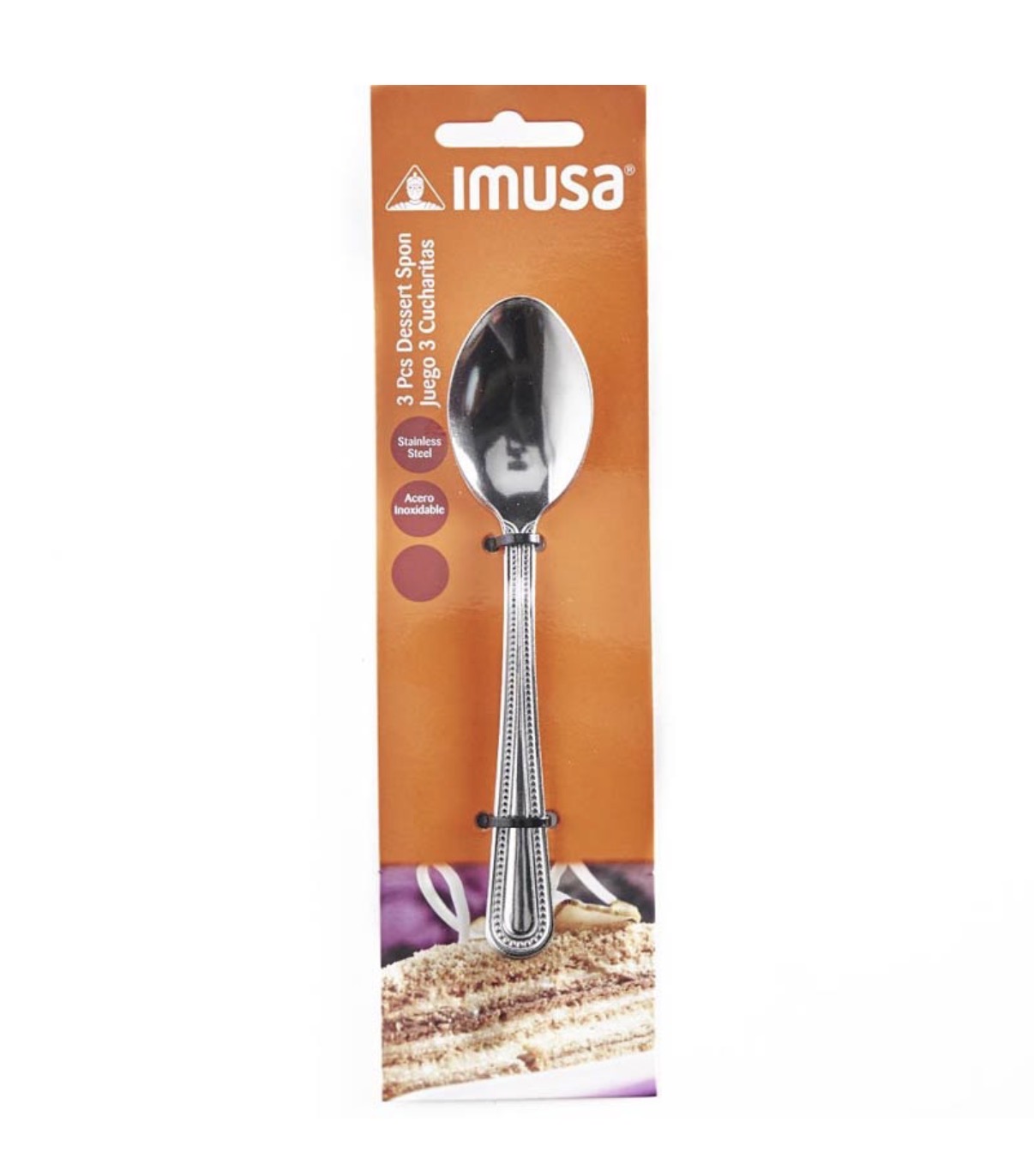 IMUSA Dessert Spoons 3 ct