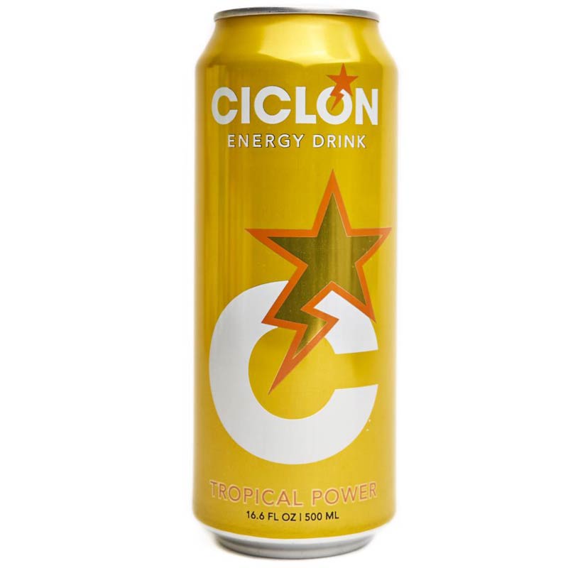 Ciclón Energy Drink Tropical Power