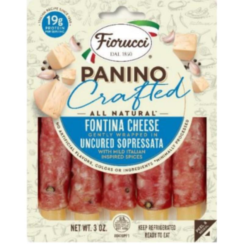 Fiorucci Panino Crafted Fontina Cheese 3 oz