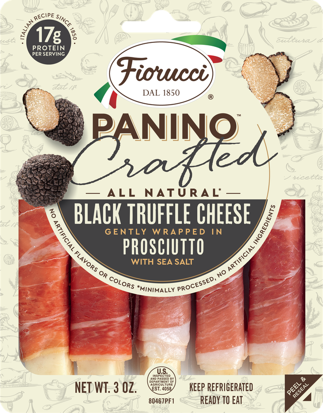 Fiorucci Panino Crafted Black Truffle Cheese 3 oz