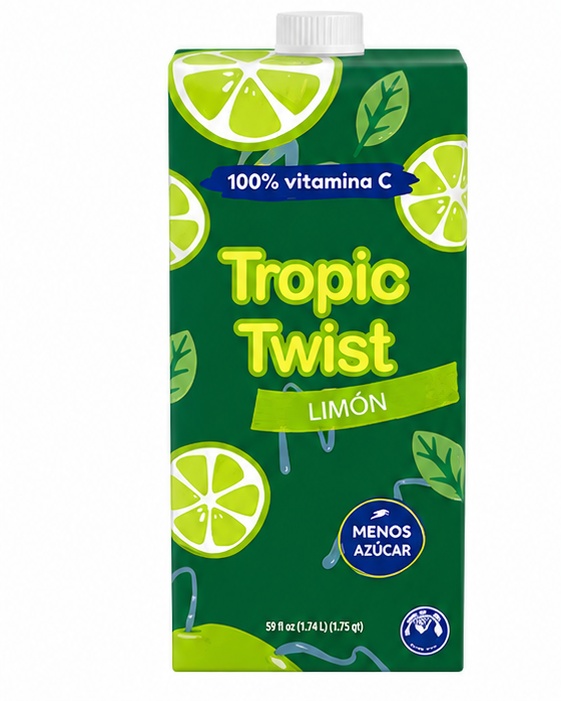 Tres Monjitas Tropic Twist Limón 59 oz