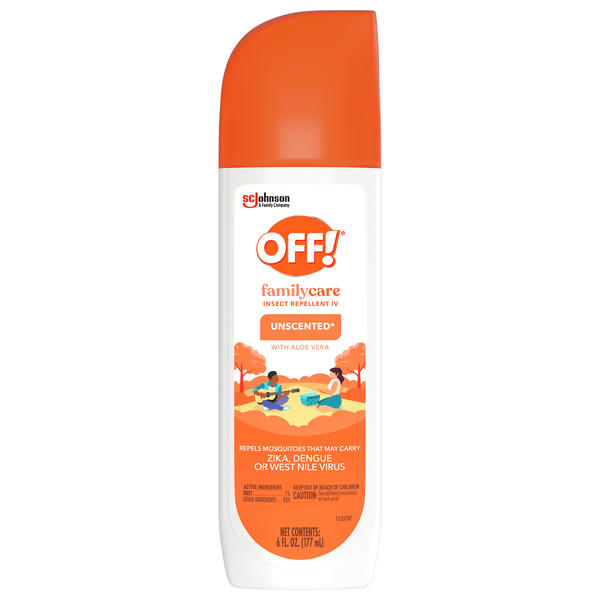 OFF! Family Care Unscented Insect Repellent 6 oz