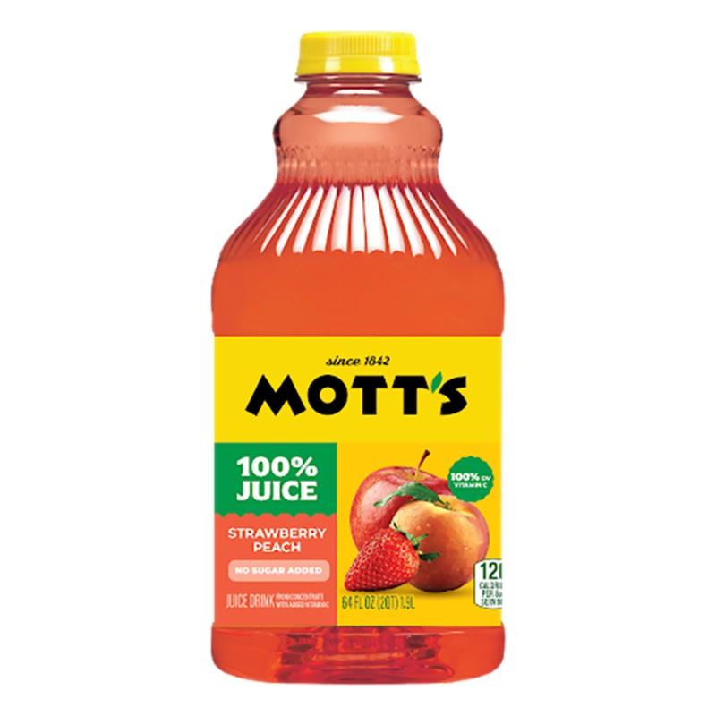 Mott's Strawberry Peach 64 oz