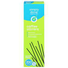 Simply Done Coffee Stirrers 200 ct