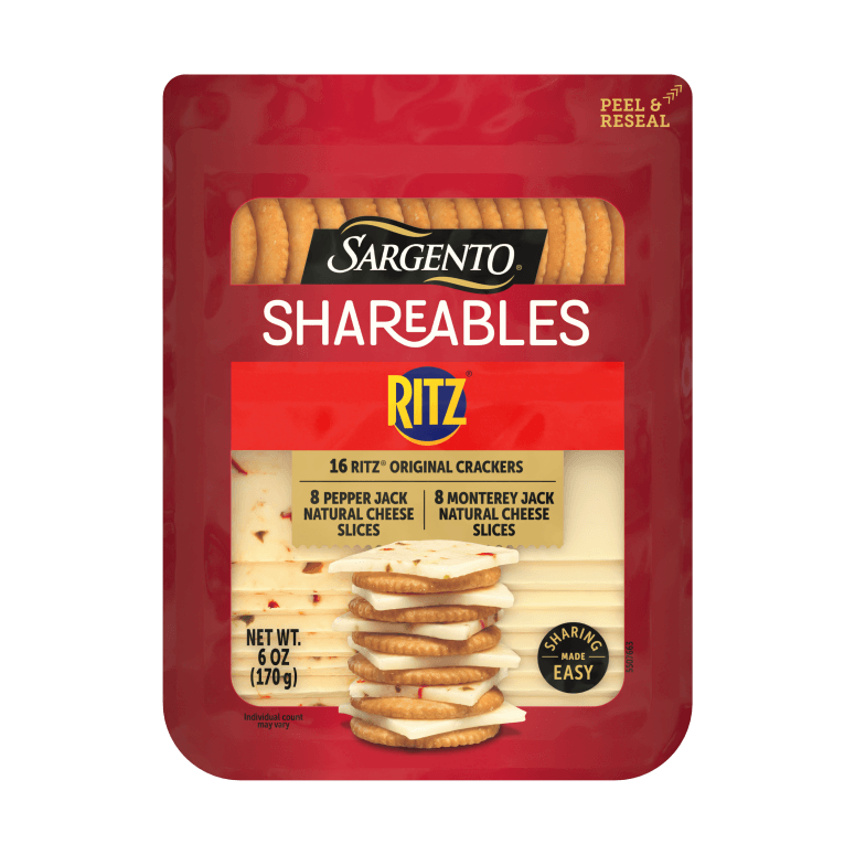 Sargento Shareables Pepper Jack & Monterey Jack  6 oz