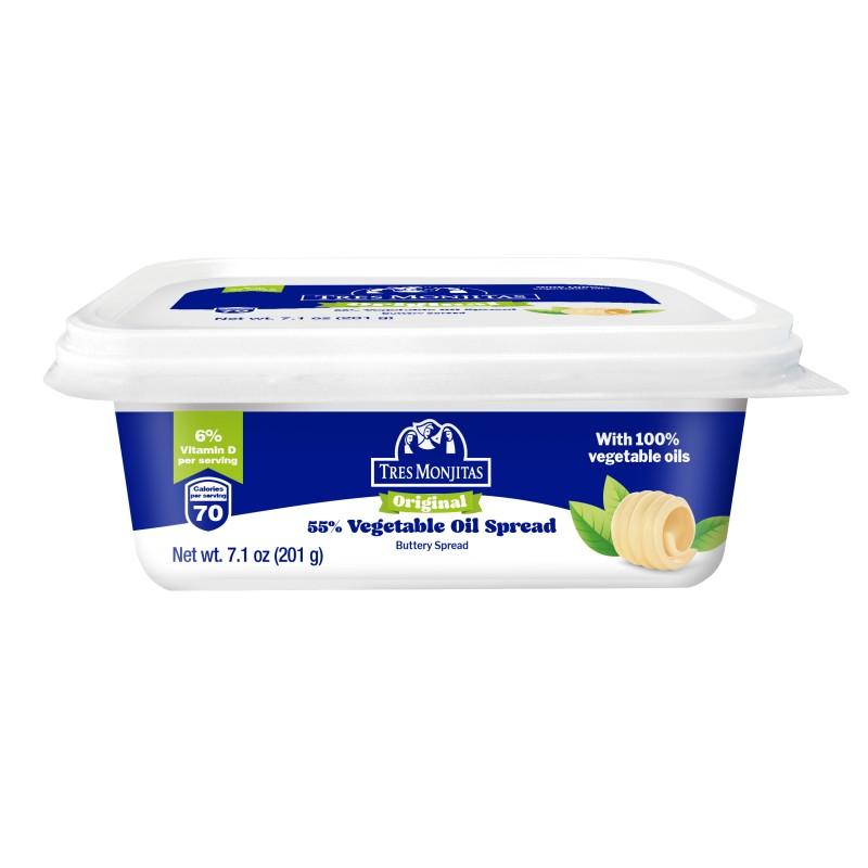 Tres Monjitas Vegetable Oil Spread 1.7 oz