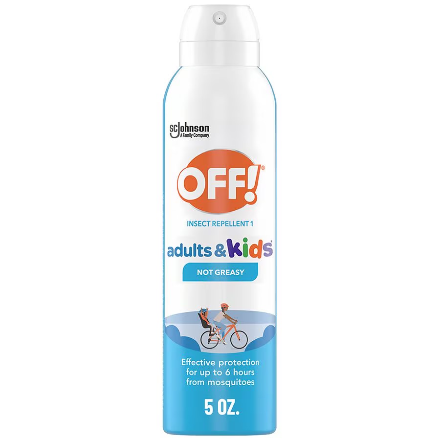 OFF! Adults & Kids Non-Greasy Insect Repellent Aerosol 5 oz