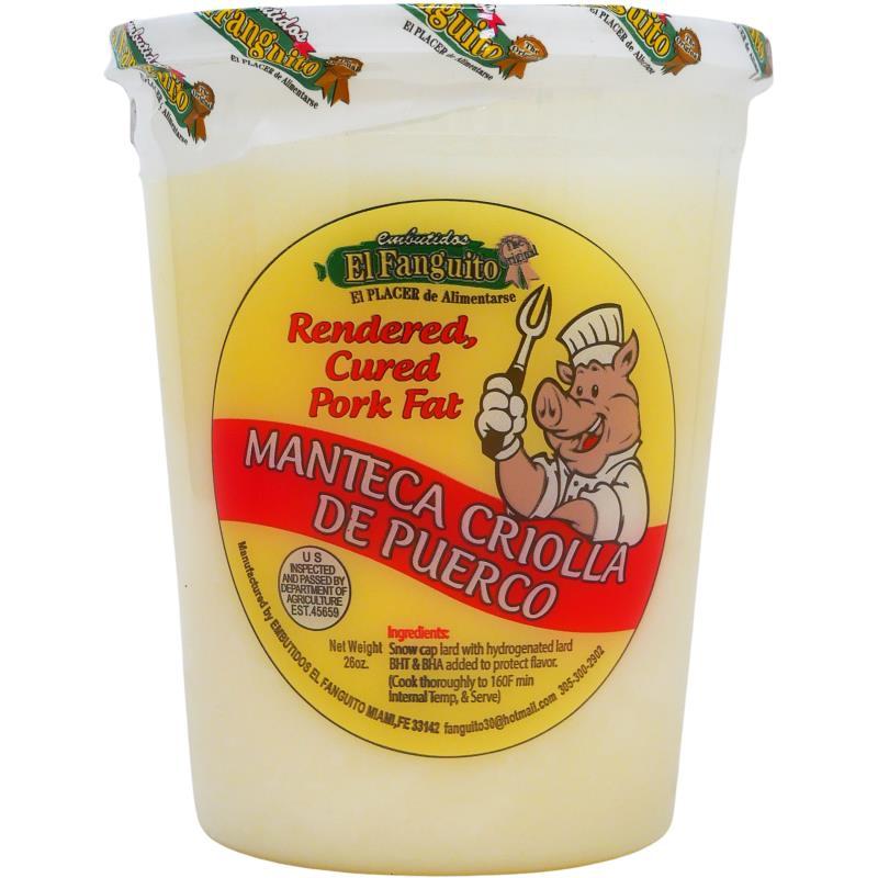 El Fanguito Manteca Criolla 26 oz