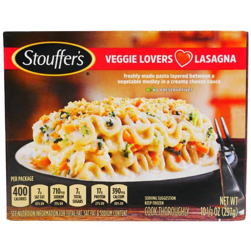 Stouffer’s Cheese Lover’s Lasagna